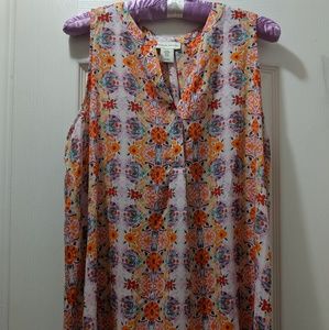 Adrienne Vittadini Tank Blouse
